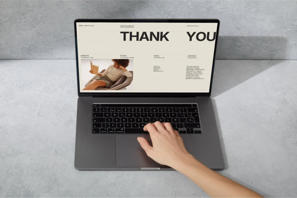 Baxa - Service Guide Presentation Template Pack