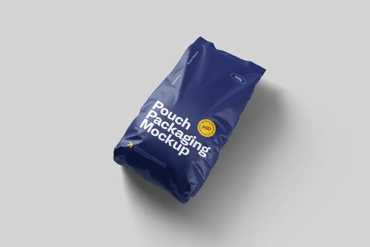Pouch Packaging Mockups