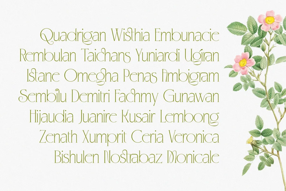 KLENSIG MOCKURA — Elegant Luxury Serif Font