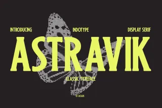 Astravik - Classic Display Serif
