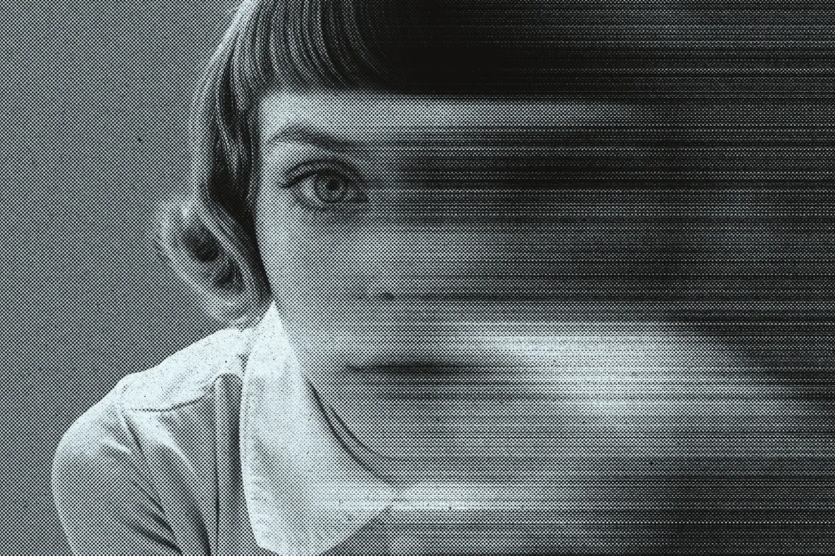 Smudged Duotone Photo Effect