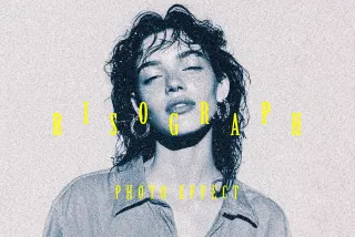 Risograph Photo Effect