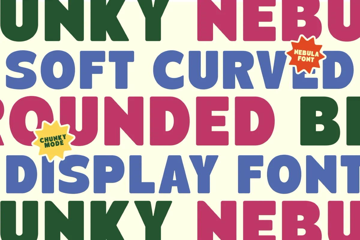 Negula - Bold Rounded Display Font