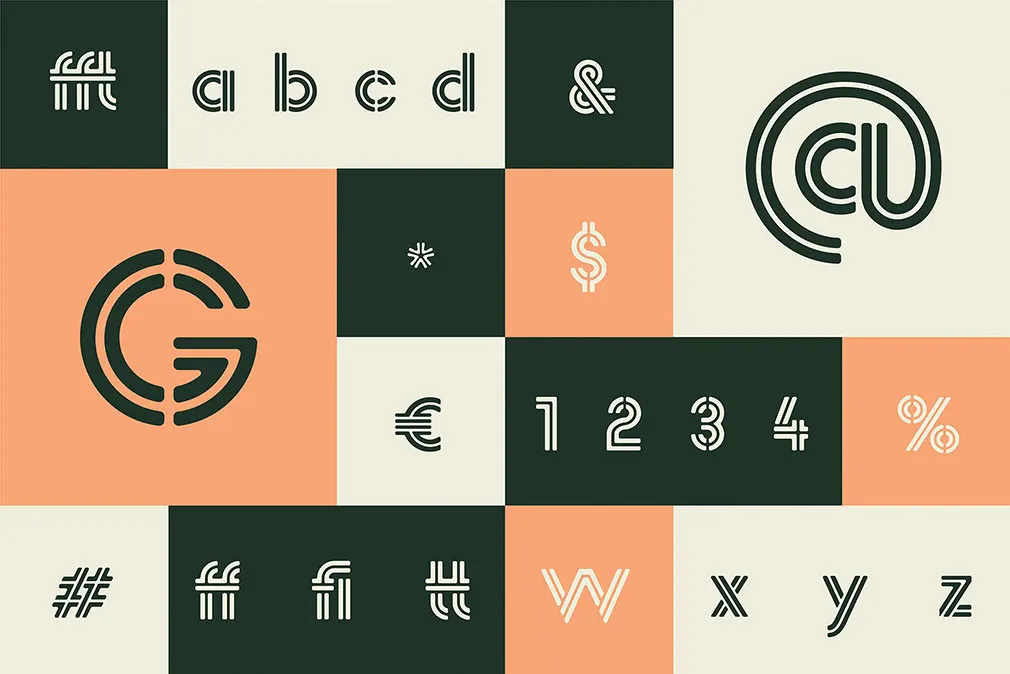 Pikolo Block Alt Display Font