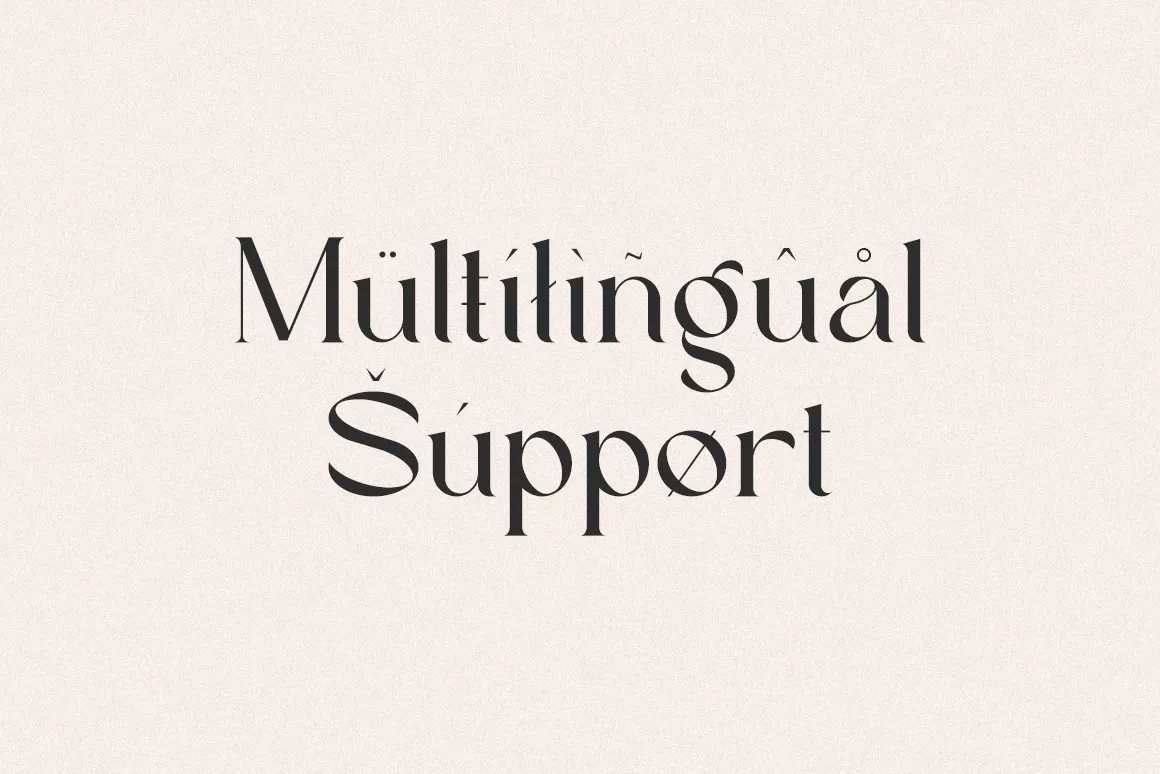 Scoth Brace - Elegant Ligature Serif Font