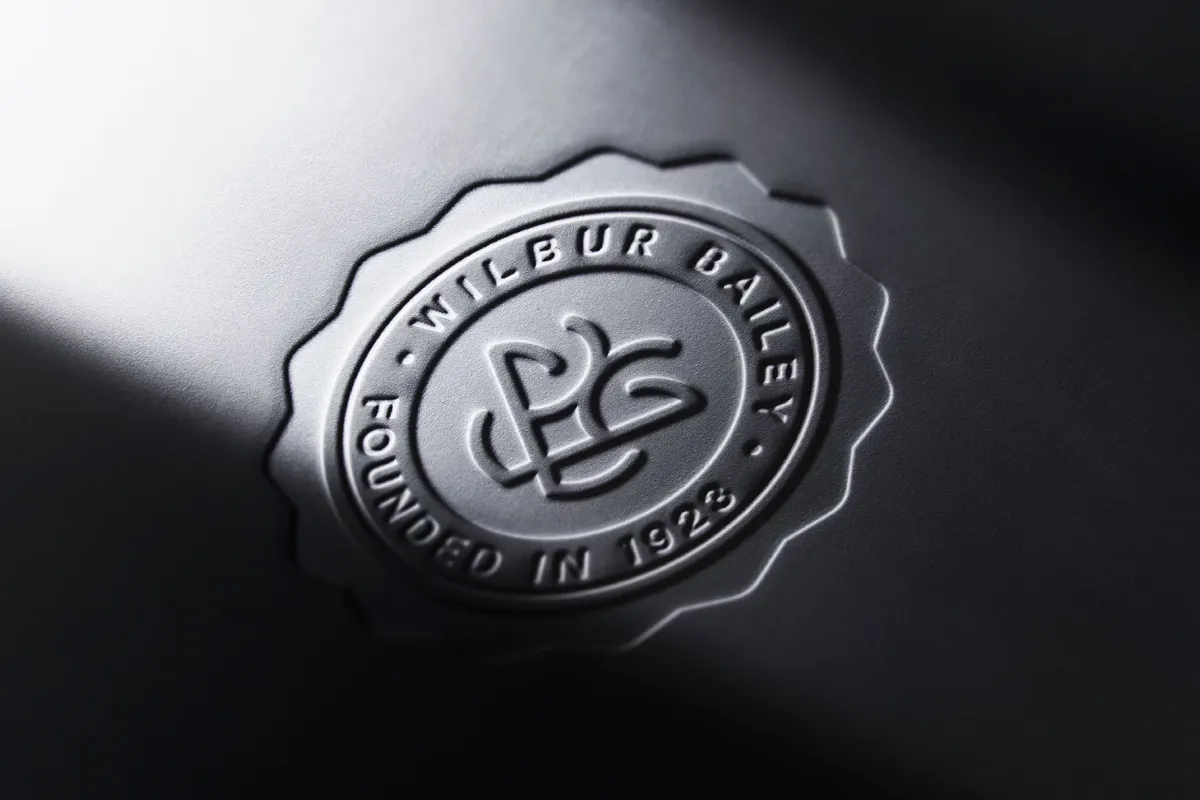 Emboss & Foil Leather Logo Mockup