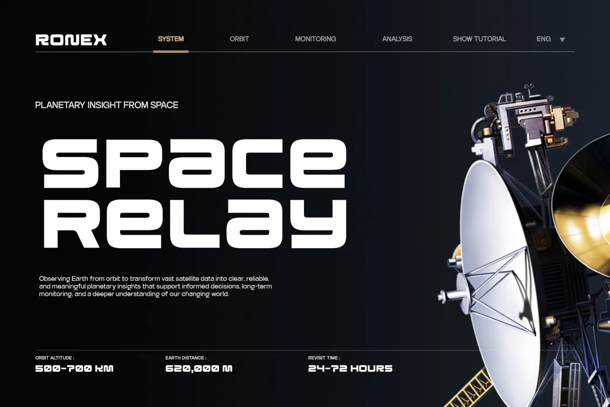 TRT Makron - Futuristic Geometric Sans Font