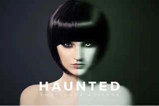 Haunted Photoshop Action