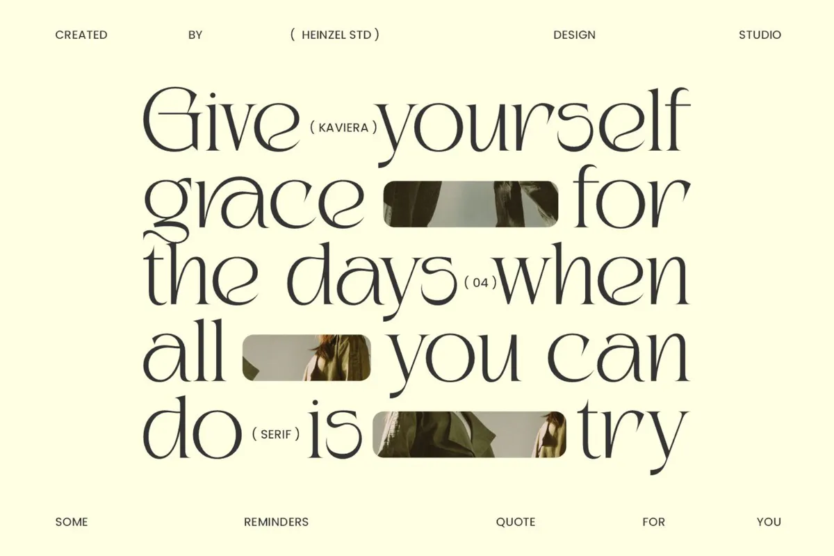 Kaviera - Elegant Swash Serif Font