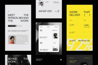 Personal Branding Instagram Adobe Template - Portuu