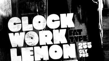 Clockwork Lemon — Fat Type