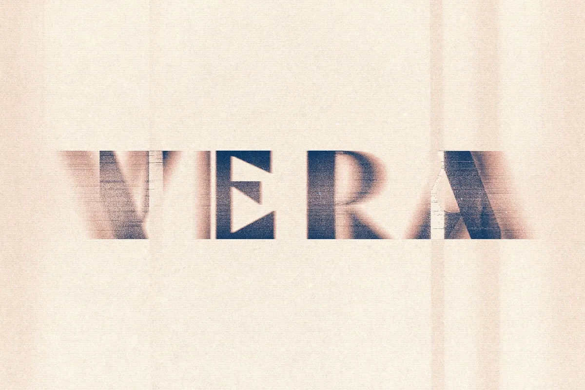 Broken Printer Text Effect