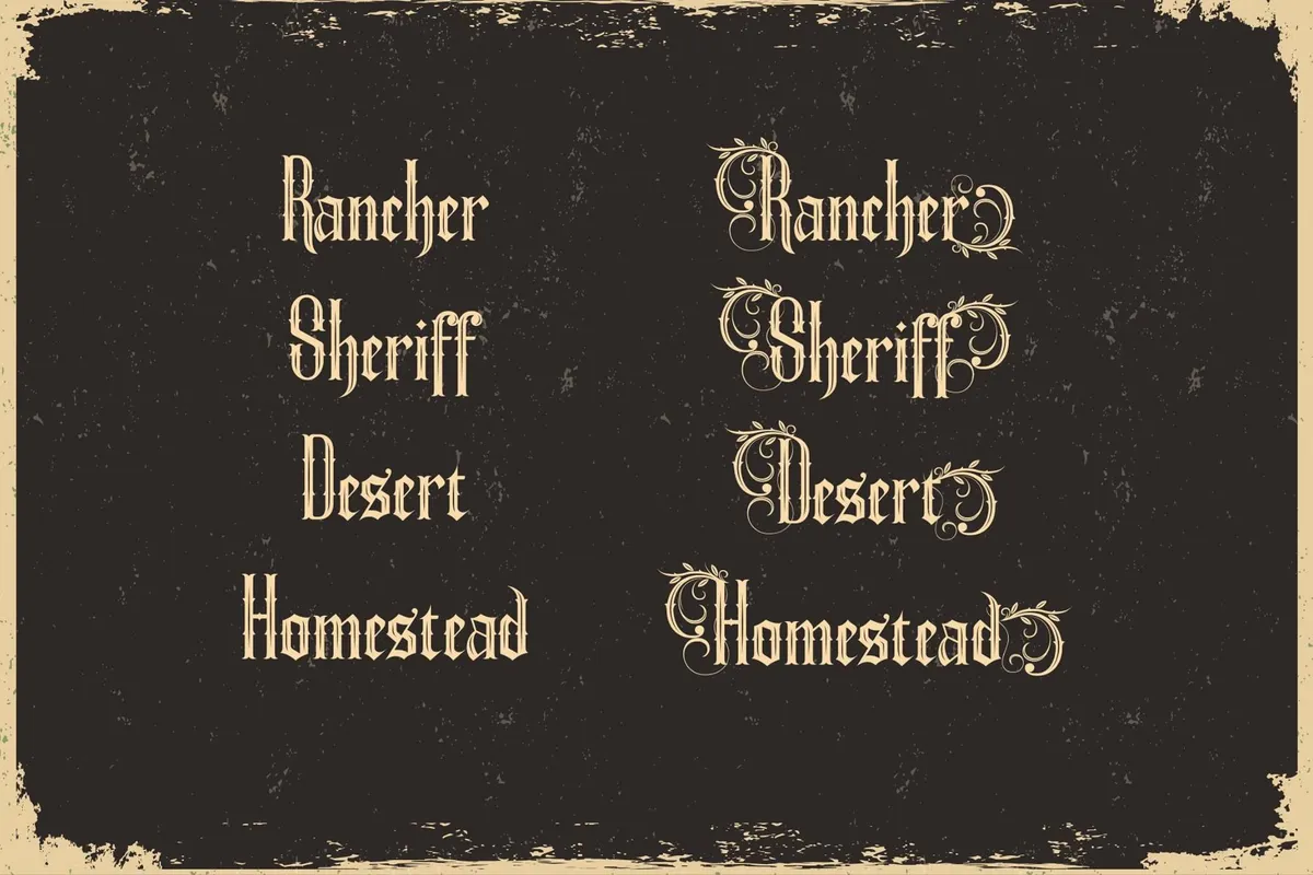 Bronco Bandit - Wild West Typeface