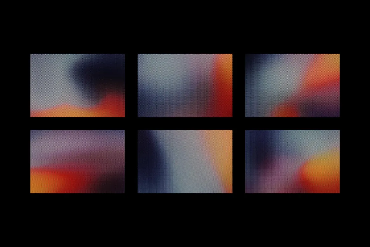 Gradient Halftone Textures