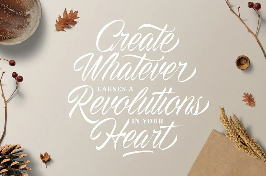 The Proactive Script Font
