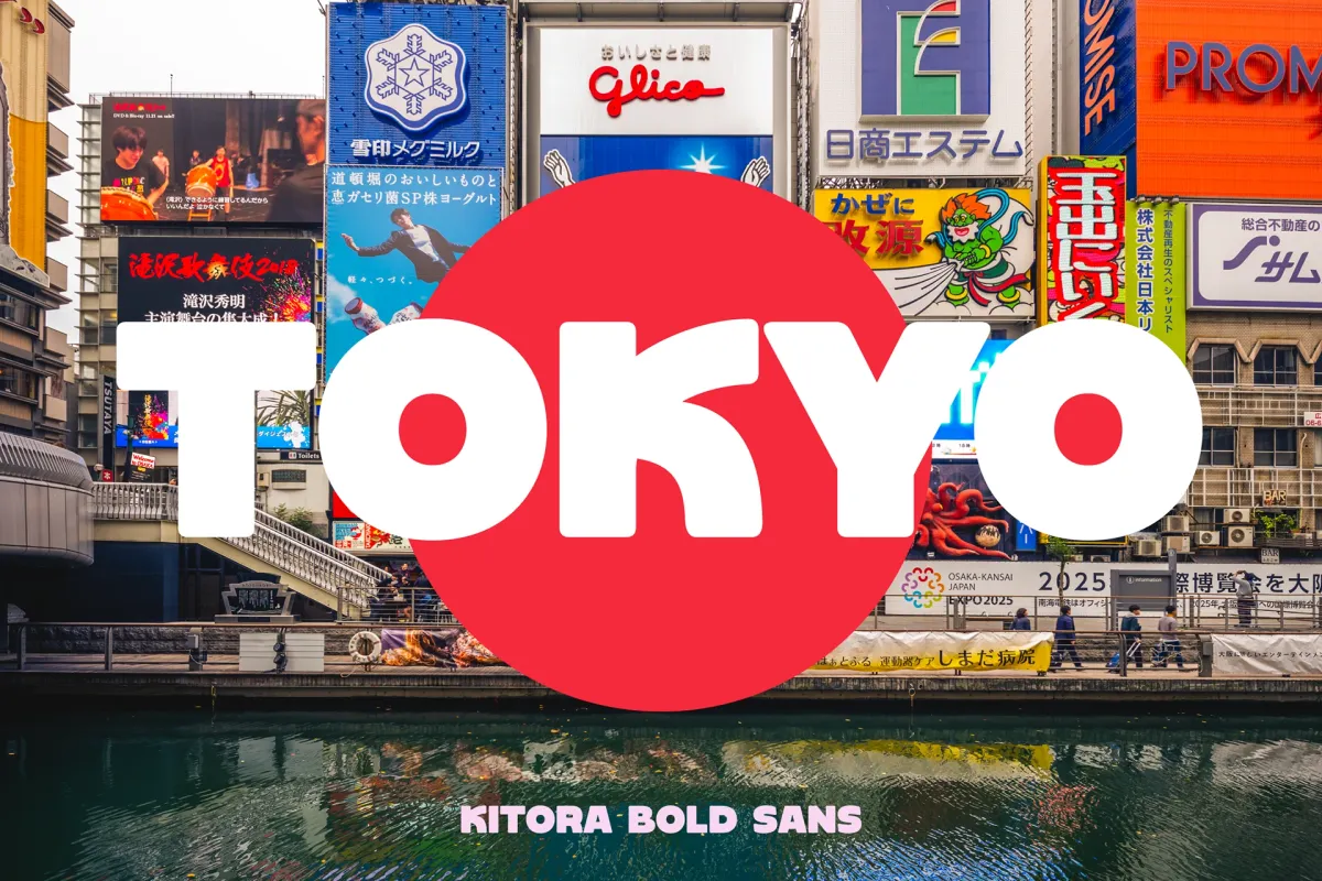 Kitora - Bold Rounded Display Font