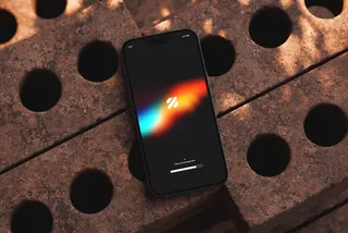 Red Bricks iPhone Mockup