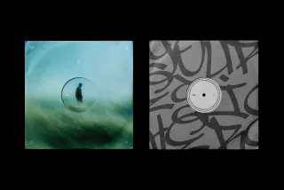 Die-Cut Vinyl Cover Mockup