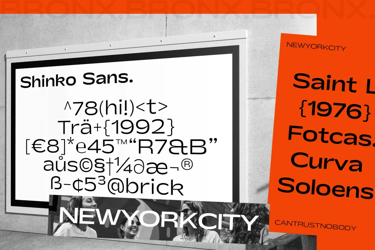 Shinko Sans - Humanist Wide Sans Serif Font