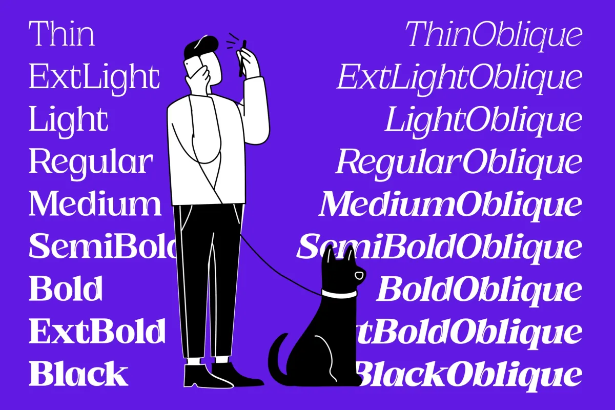 JT Rejiro - Sharp Serif Display Font Family
