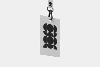 Hanging ID Card Mockup