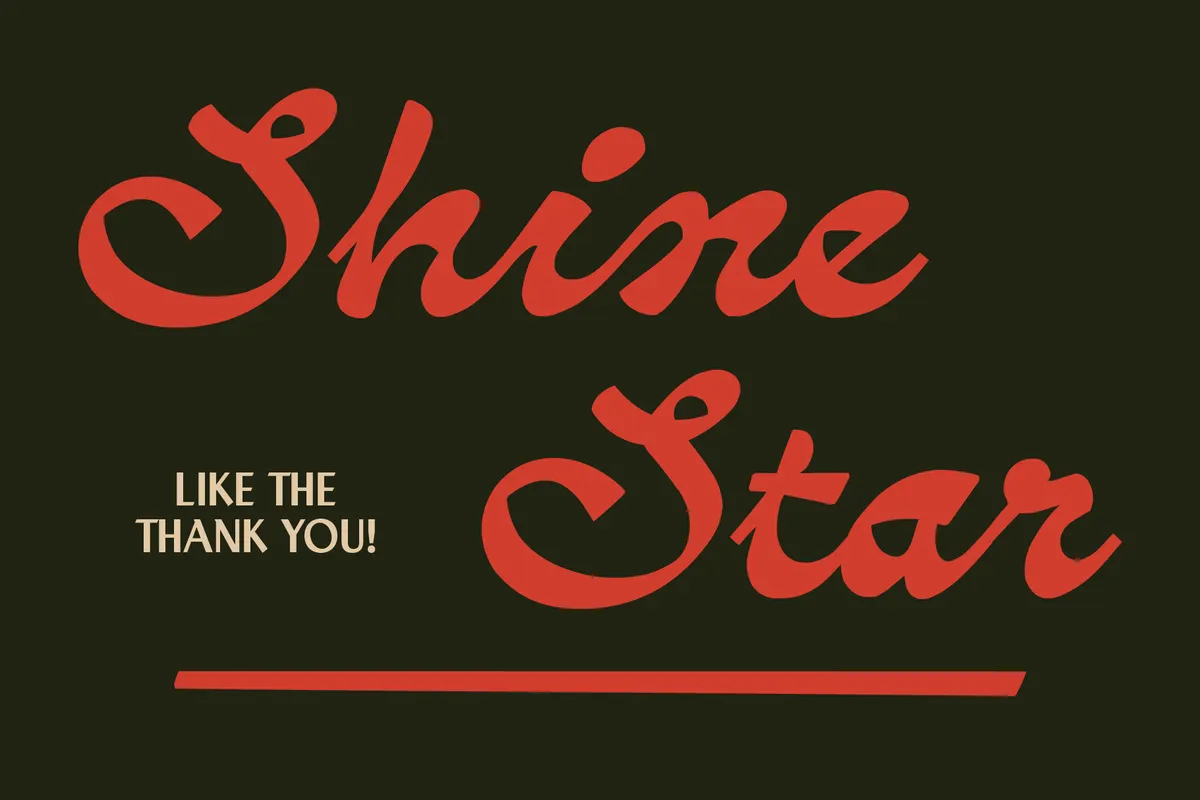 Six Star - Vintage Script Font