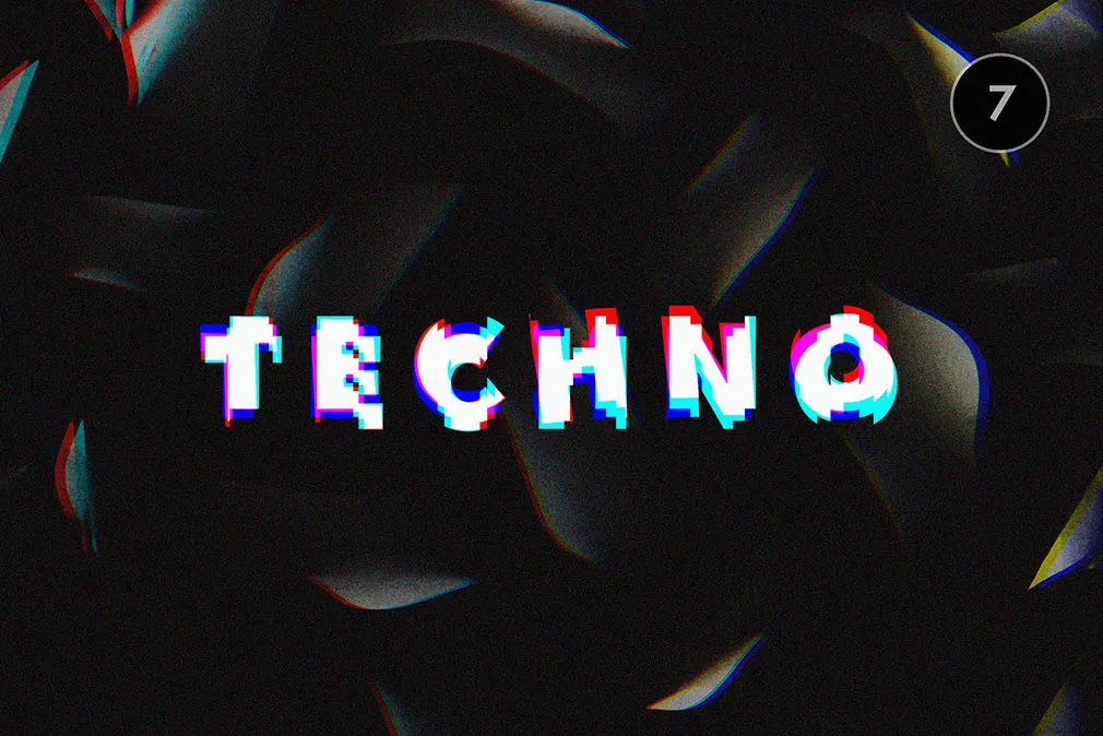 Crashed Glitch Text Effects