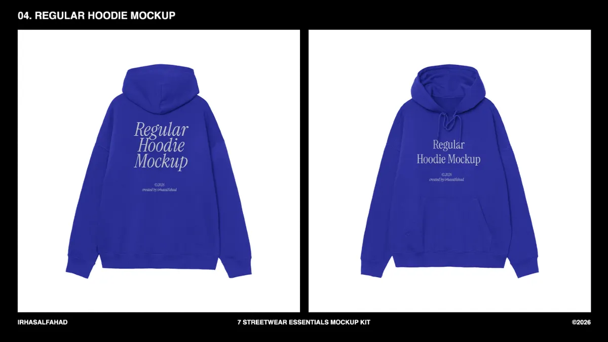 Streetwear Apparel Mockup Collection