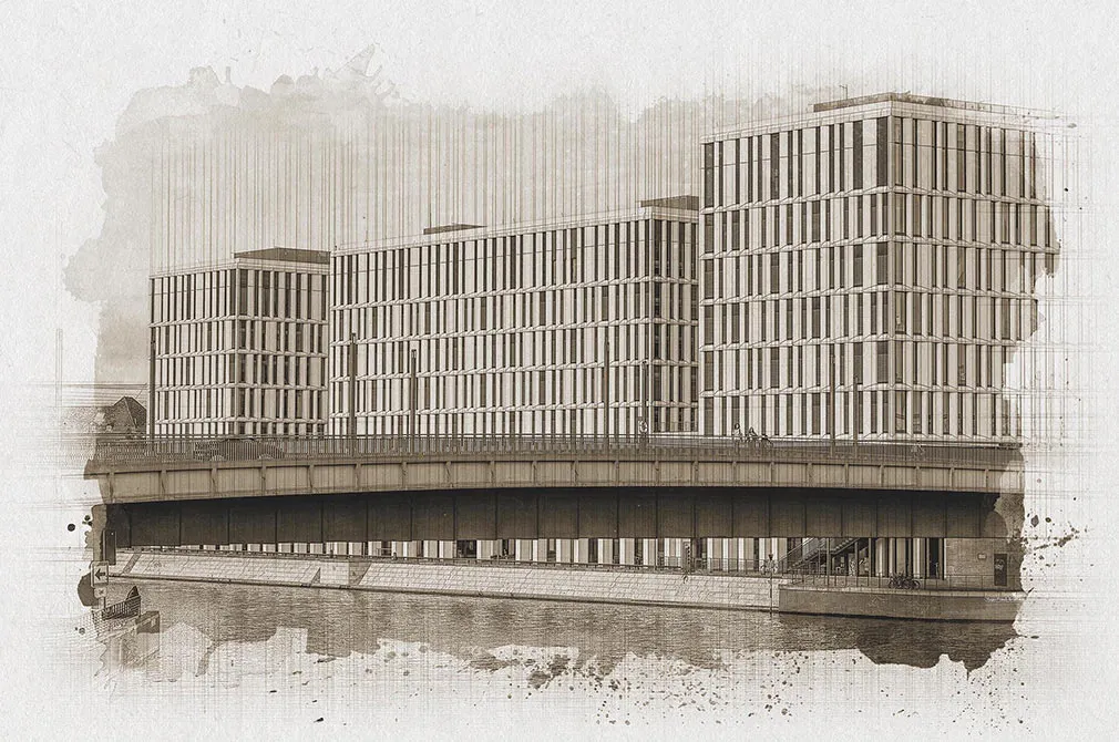 Architect Watercolor Photo Effect