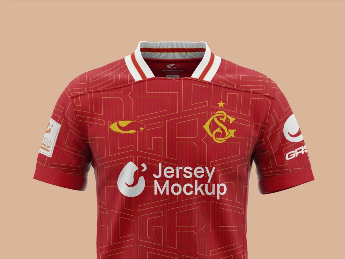 Front View Jersey Mockup
