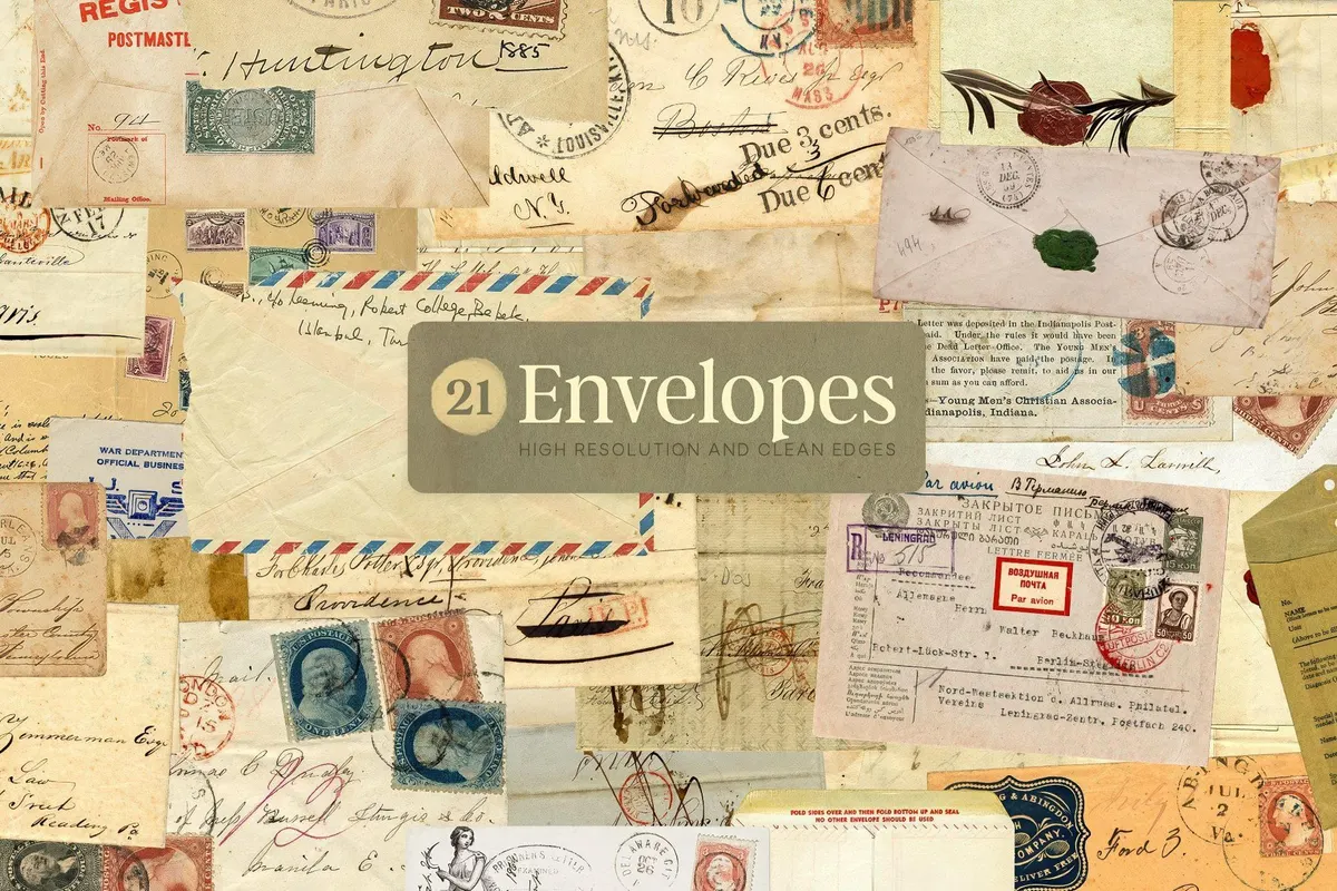 Vintage Ephemera Paper Pack