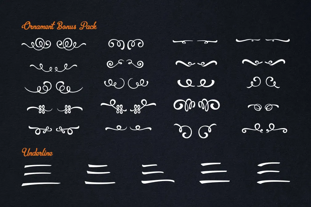 Bellico Typeface + Bonus Vectors