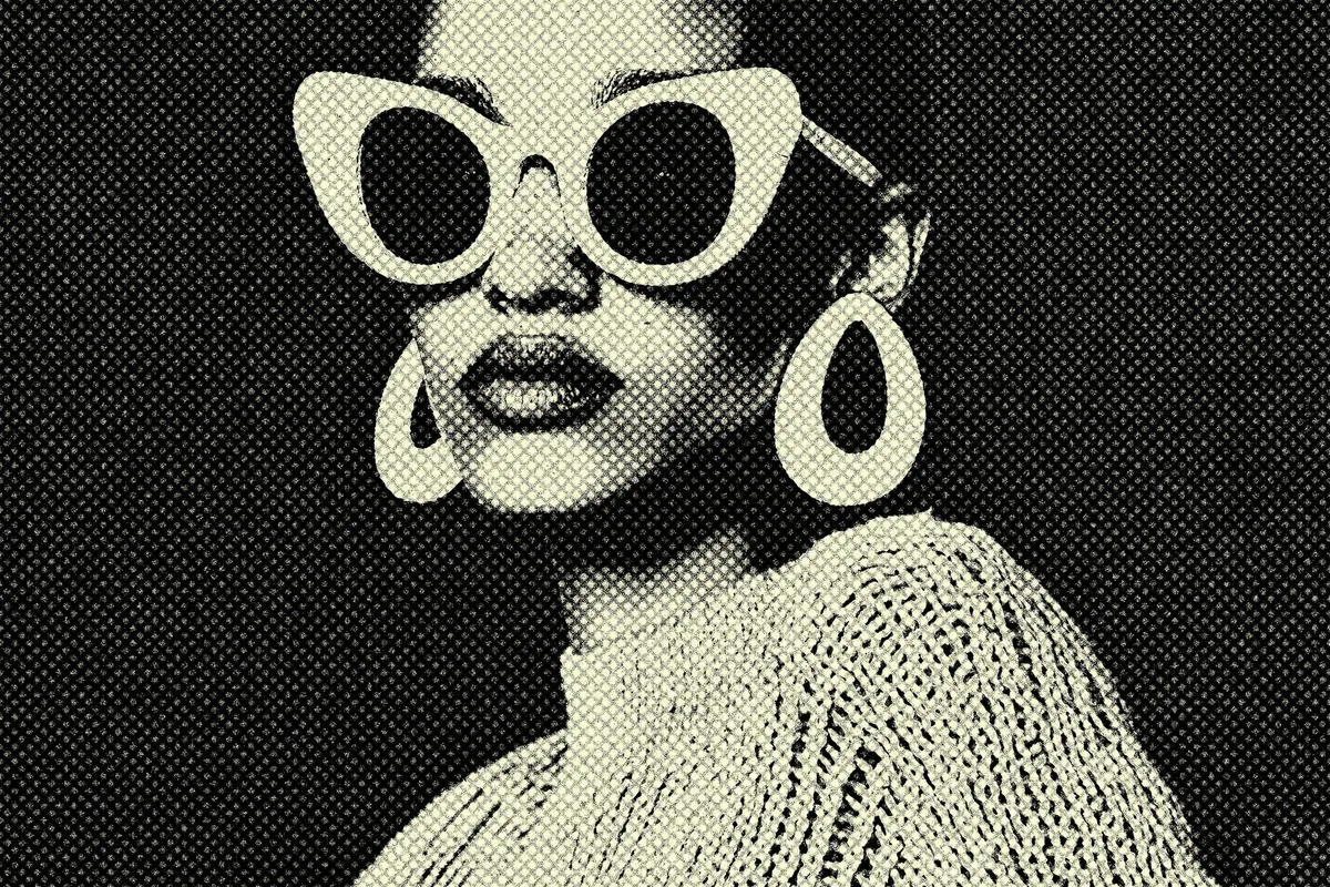 Retro Printing Photo Effect