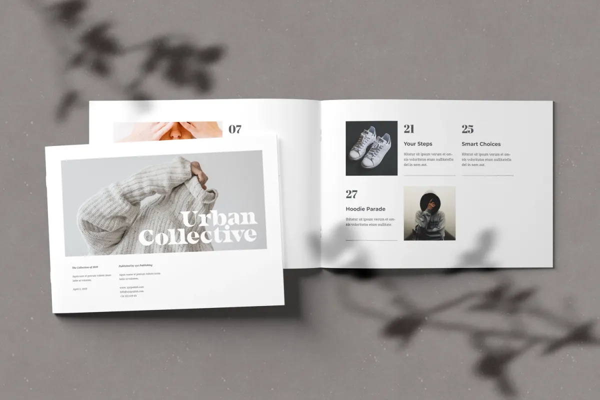 Landscape Brochure Mockups