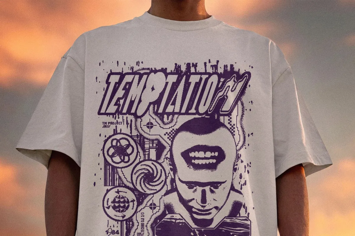 Sunset T-Shirt Mockup