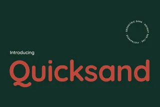 Quicksand - Free Rounded Sans