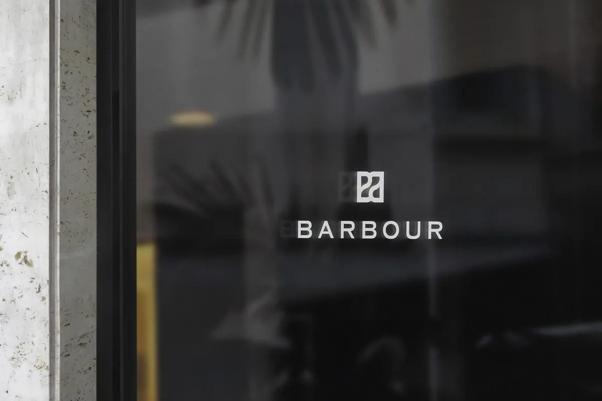 Luxury Glass Window Sign Mockup