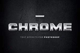 Chrome Text Effects