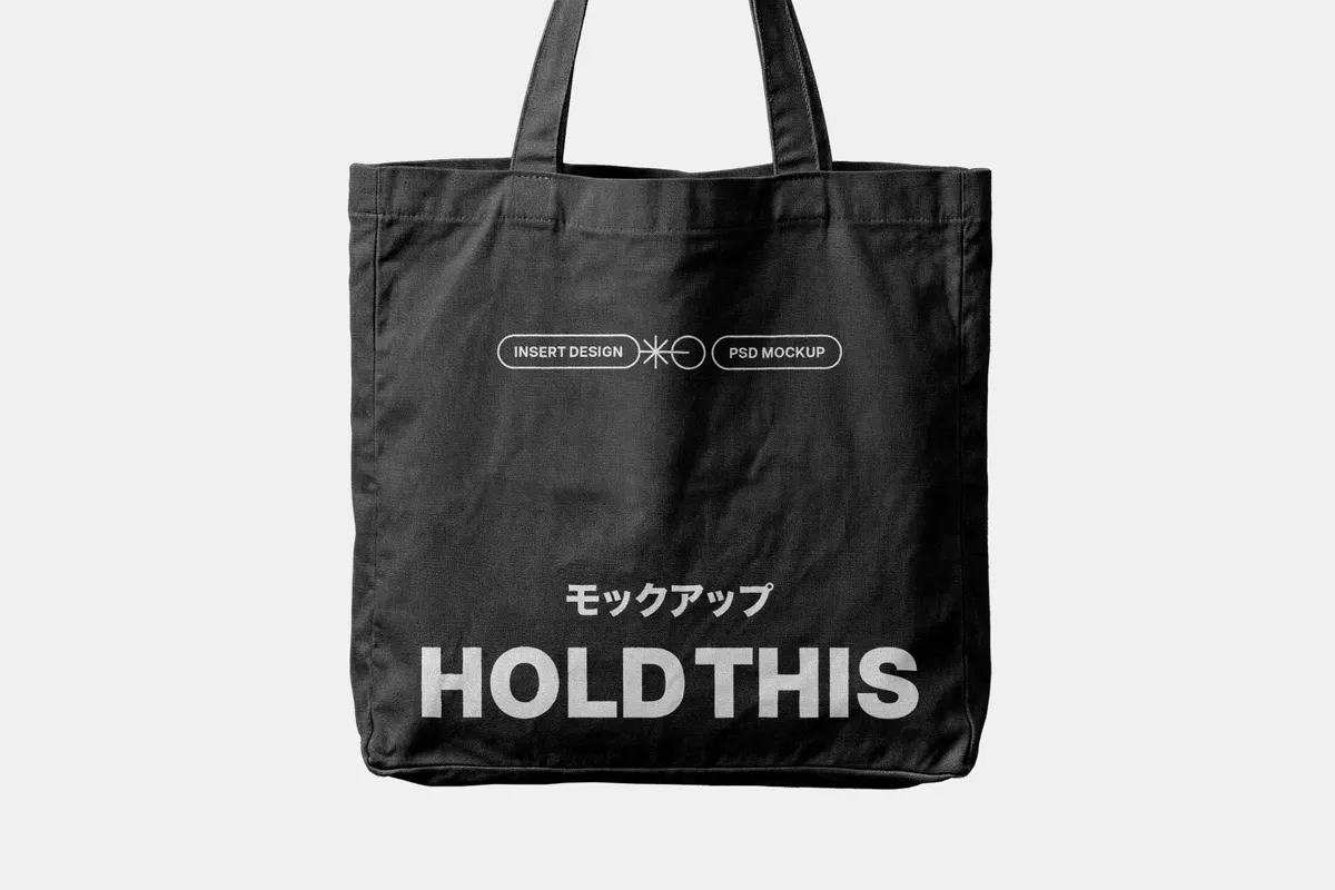 Canvas Tote Bag Mockup
