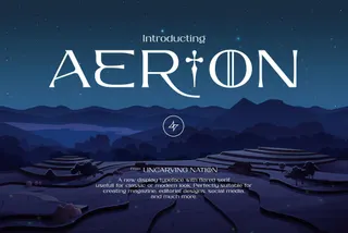 Aerion — Display Serif