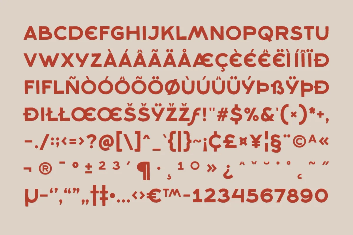 Montera Classic - Bold Vintage Display Font