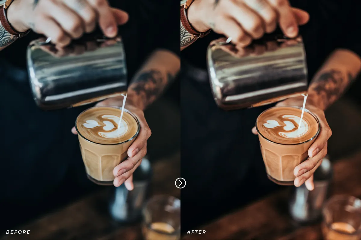 Coffee Shop Lightroom Presets