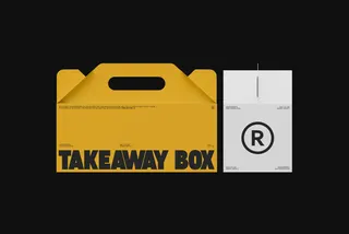 Takeaway Box Mockup