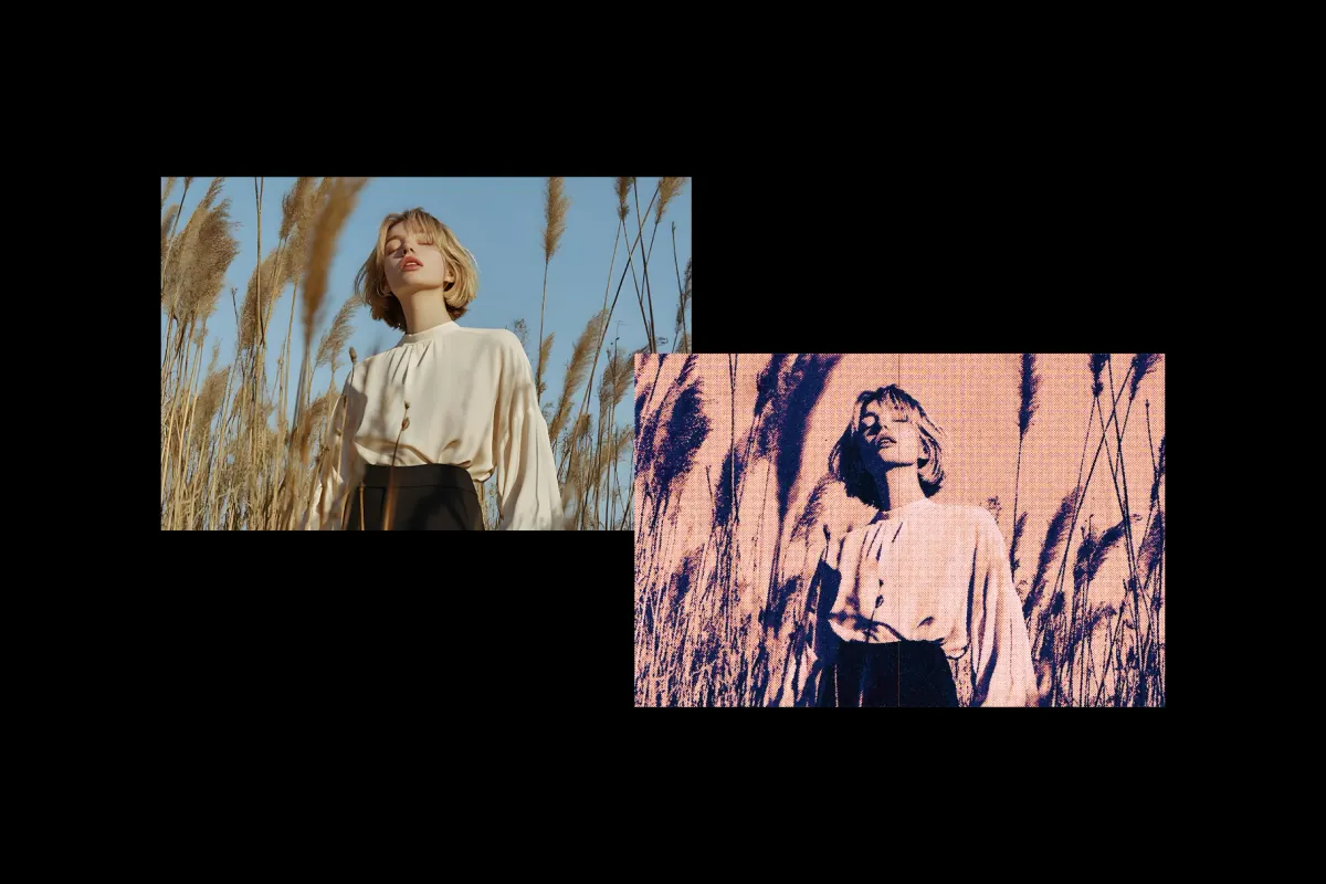 Zine Print Photo Effect