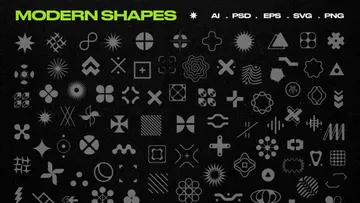 Cyber Y2K — Modern Shapes