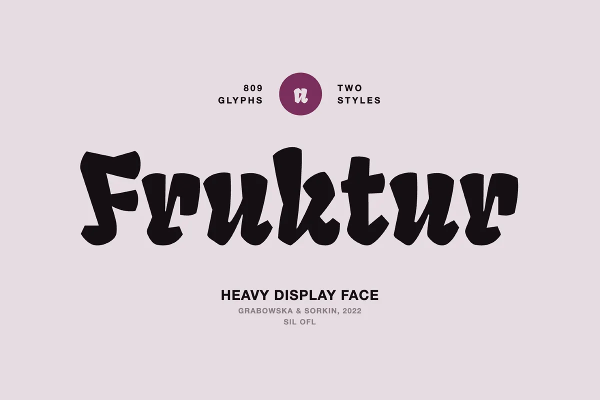 Fruktur - Free Whimsical Gothic Font