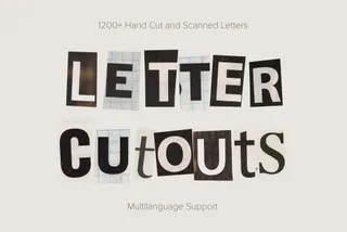 Letter Cutouts Bundle