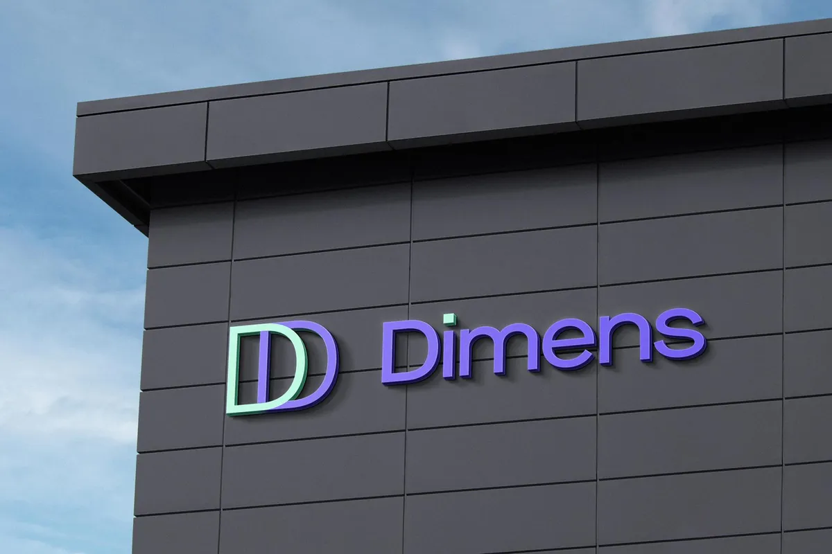 3D Logo Mockup Corporate Building