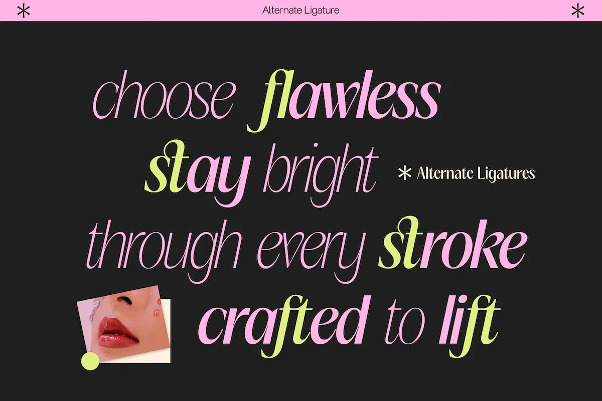 GC Once After - Display Sans