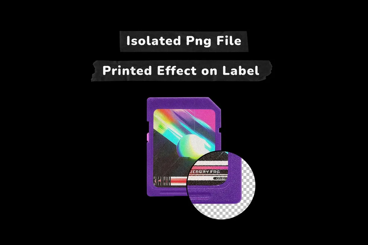 SD Card Mockup Pack